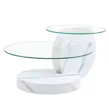 Table Basse Moderne Minimaliste en verre