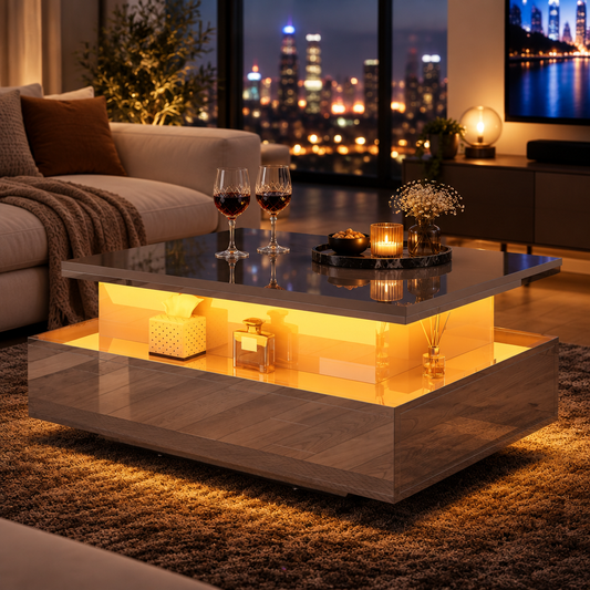 Table Basse LED Moderne