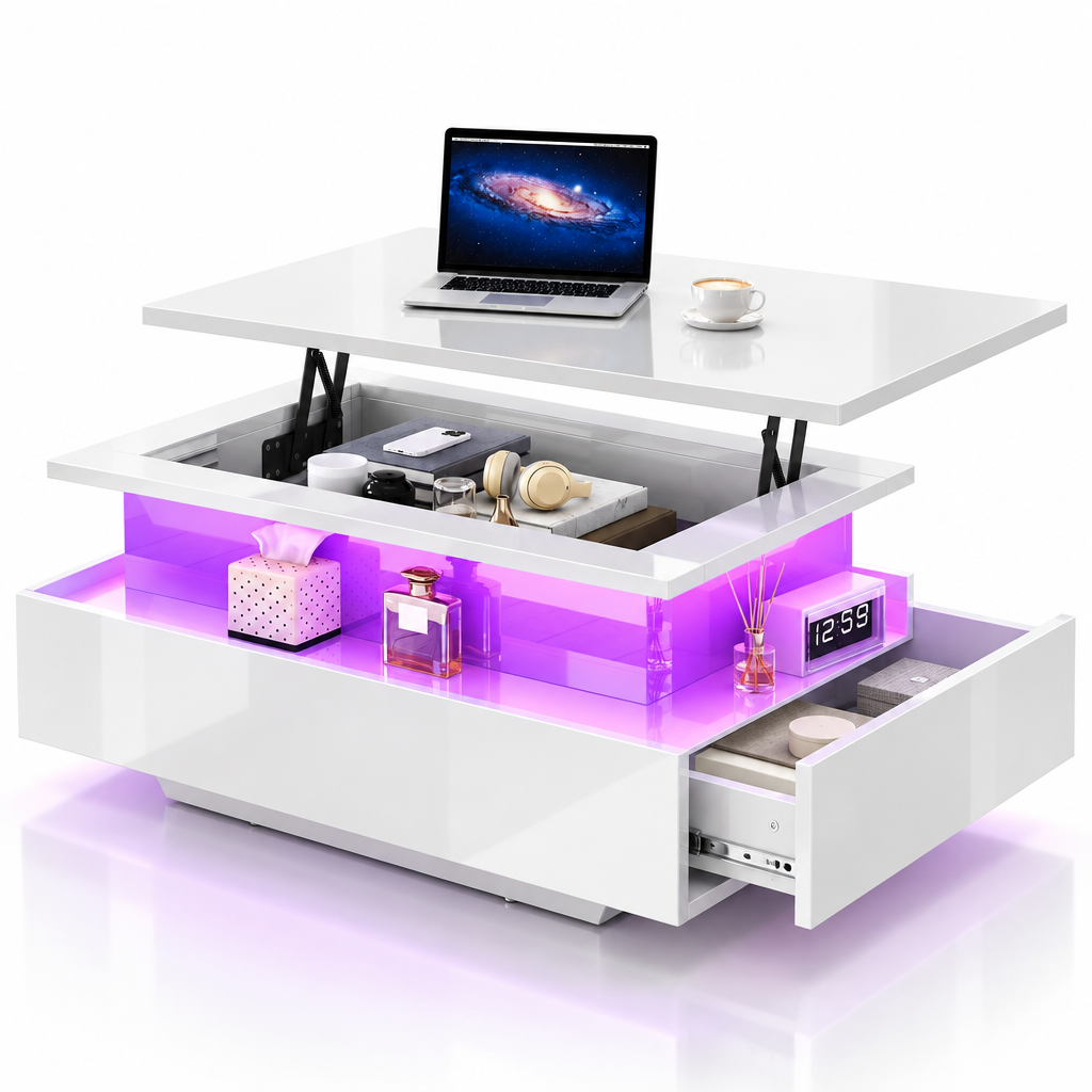 Table basse LED Éclat