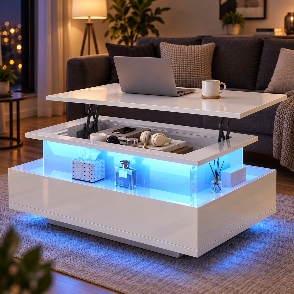 Table basse LED Éclat