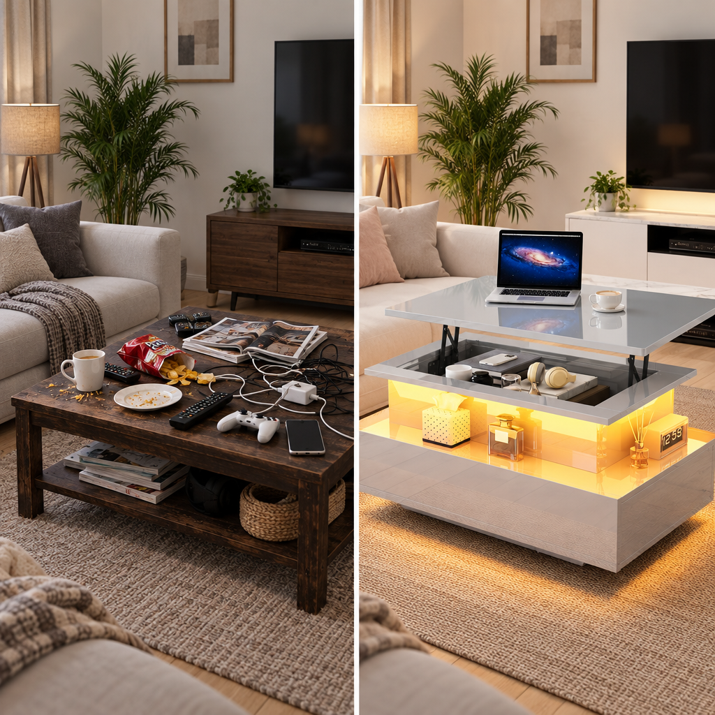 Table basse LED Éclat