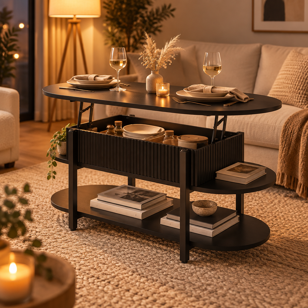 Table Basse Simurq Ovale